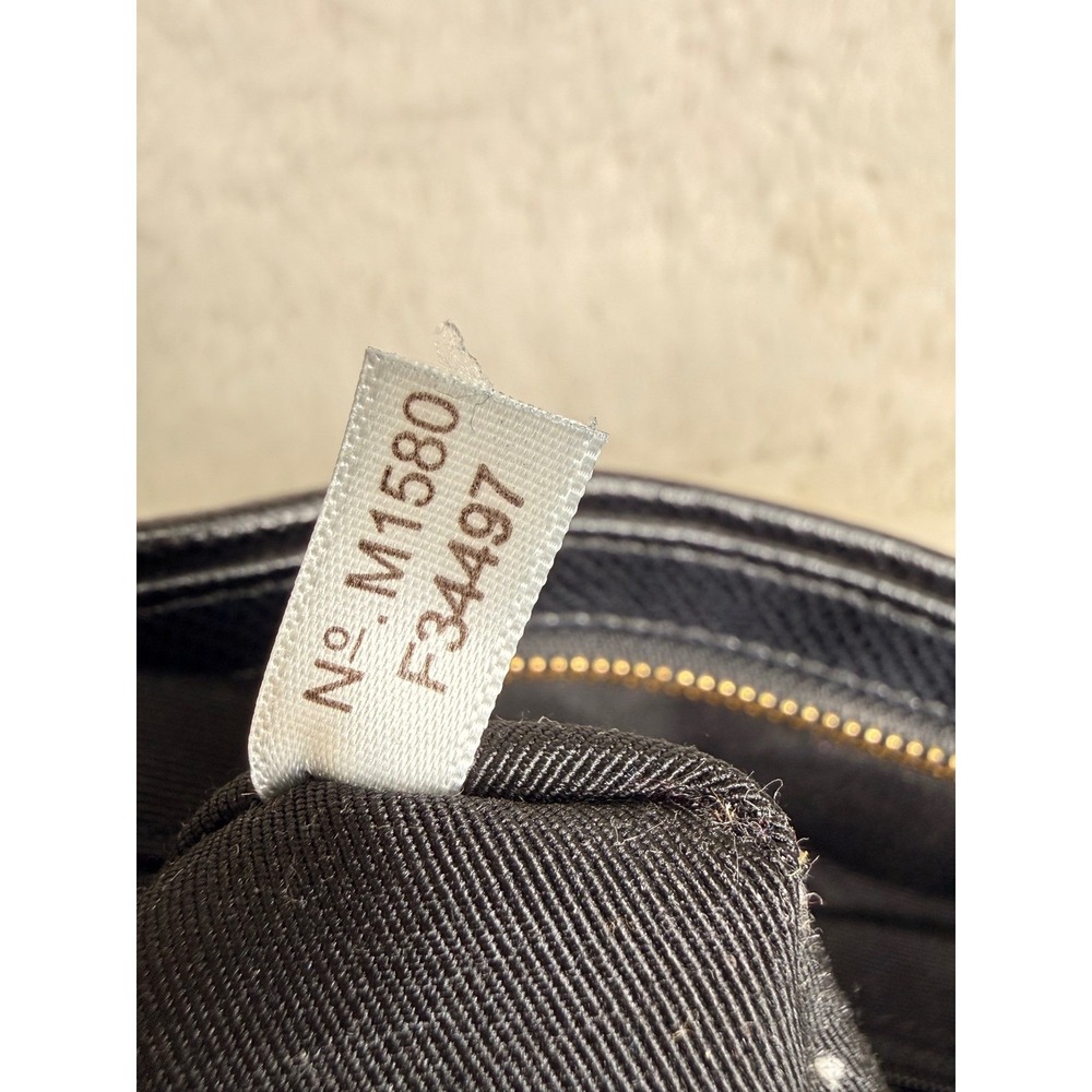 Coach Ava Tote Black Crossgrain Leather Shoulder Bag Gold Hardware F34497 - Picture 7 of 11